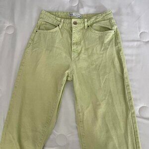 Women's Green Jeans